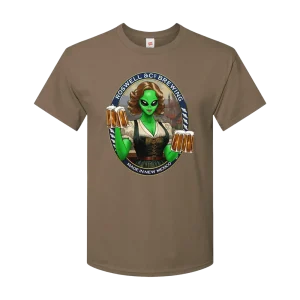 Alien Barista in Coyote Brown