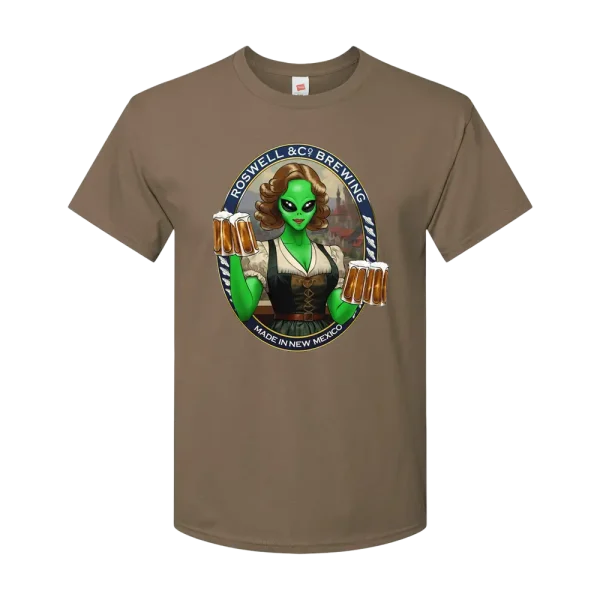 Alien Barista in Coyote Brown