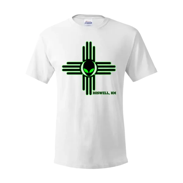 New Mexico Zia in White